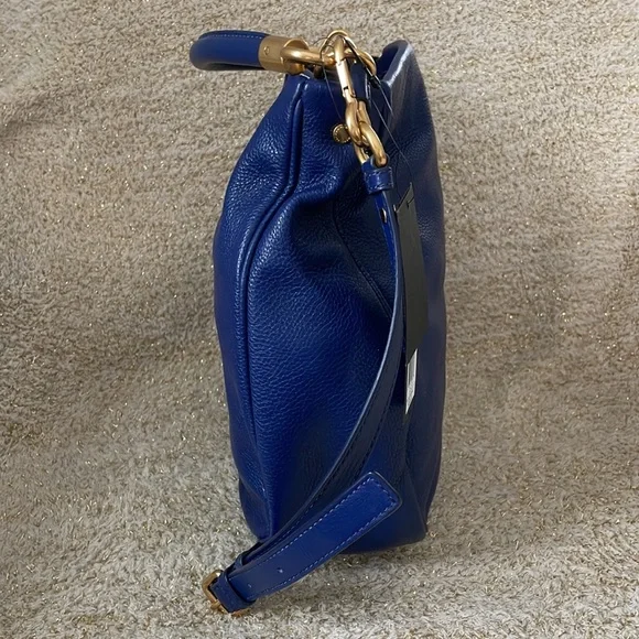 Marc by Marc Jacob’s too hot too handle leather hobo in deep ultraviolet - Picture 2 of 5